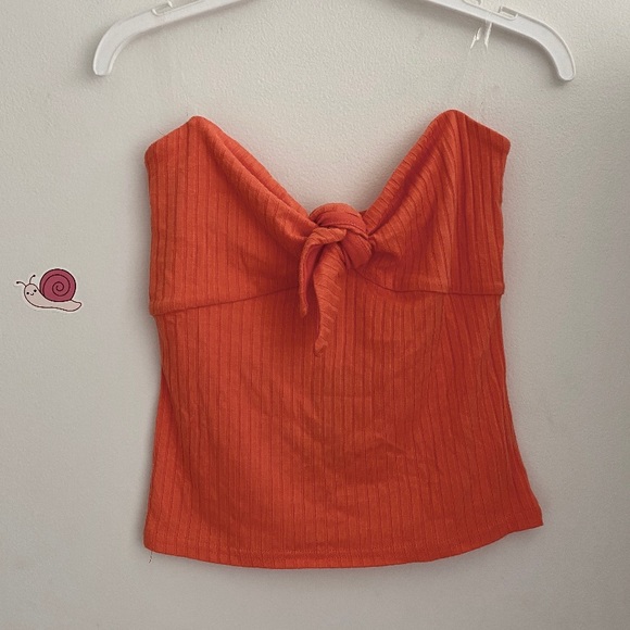 Tops - Peach tube top
